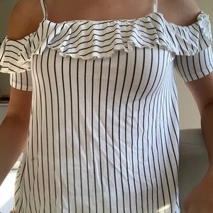 AE Flowy Off the Shoulder Top